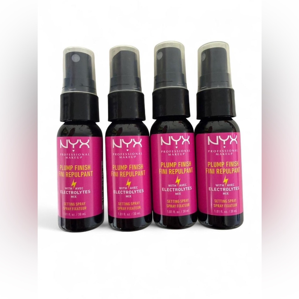 NYX Plump Finish Setting Spray -  (4 Pack)